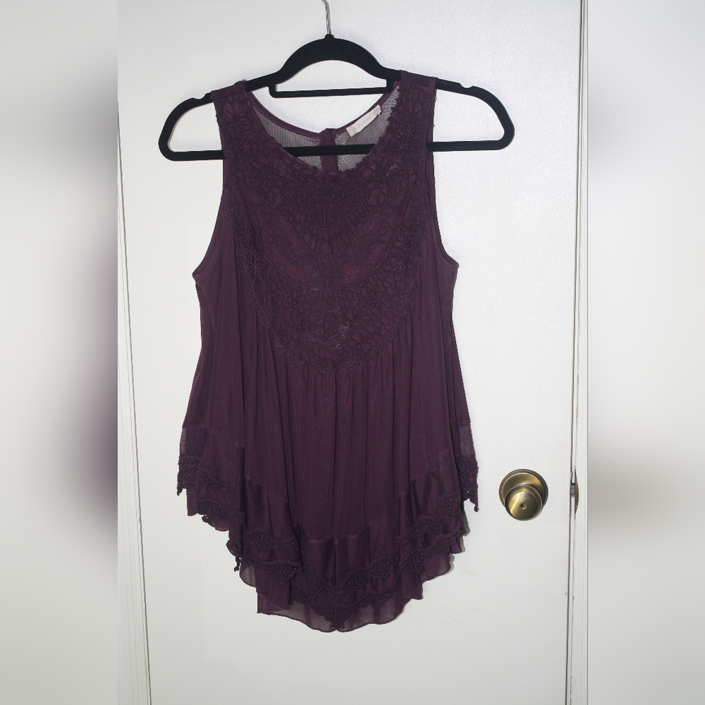 Altar'd state boho sheer blouse